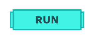 A run button that is icon-free and all-caps